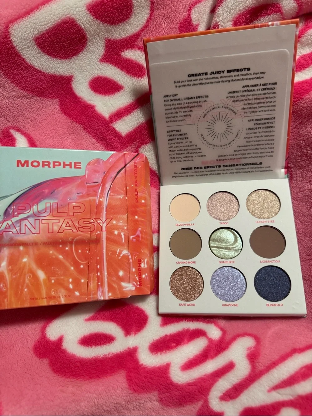 Morphe Pulp Fantasy Eyeshadow Palette - New In Box